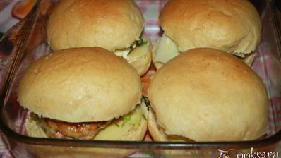 домашние чикенбургеры