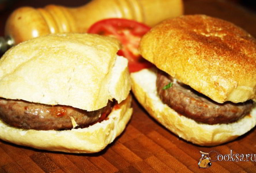 Домашние гамбургеры с русским акцентом
