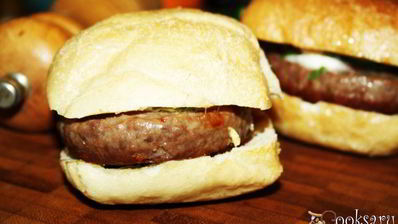 домашние гамбургеры с русским акцентом