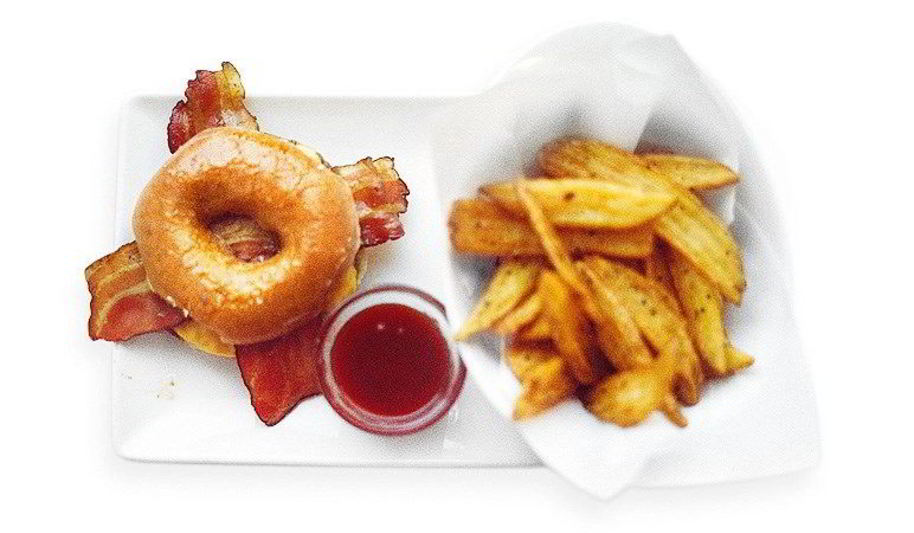 Рецепт доната-бургера