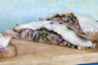 Фишбургер с моцареллой