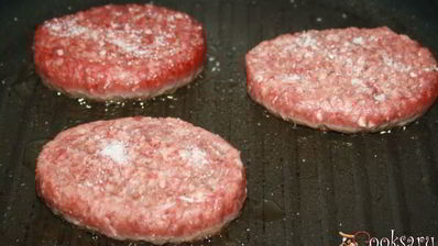 гамбургер запеченный в духовке