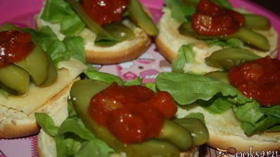 гамбургеры на мангале