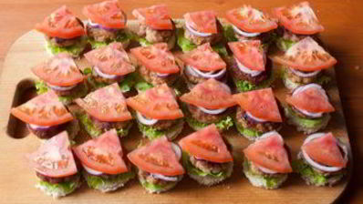 мини-гамбургеры