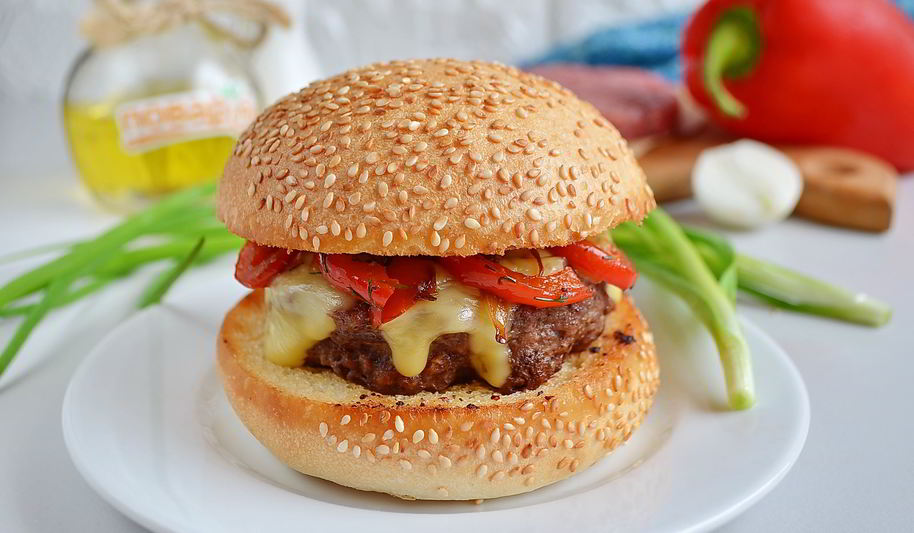Рецепт очень вкусного бургера