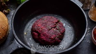 постный бургер