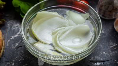 постный бургер