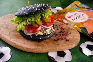 Рыбный бургер