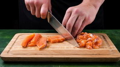 рыбный бургер