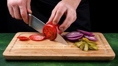 рыбный бургер