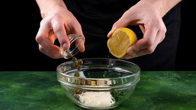 рыбный бургер