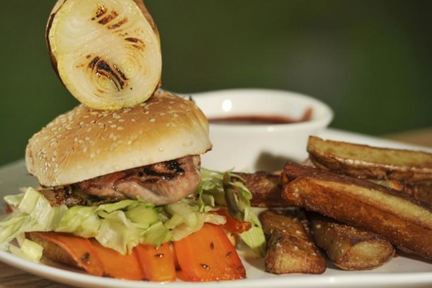 Шашлычный бургер