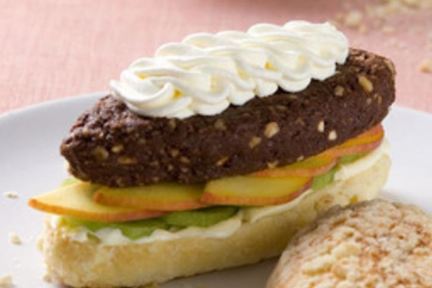 Шоколадно-ореховый бургер