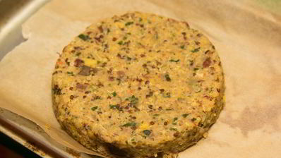 веганский бургер