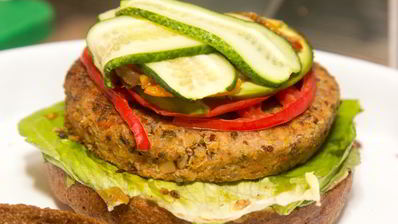 веганский бургер