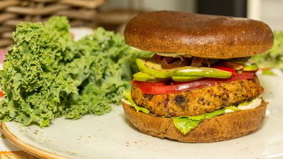 веганский бургер