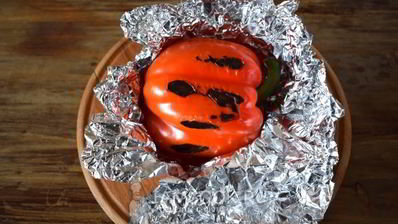 буррито с авокадо и яичницей-скрэмбл