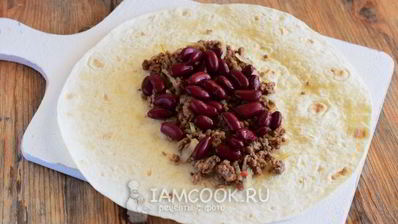 буррито с фаршем