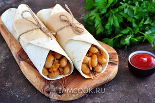 Буррито с фасолью