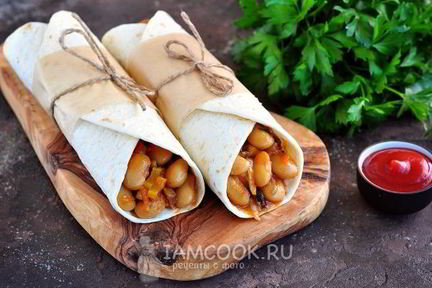 Буррито с фасолью