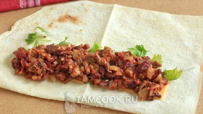 буррито с говядиной
