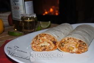 Буррито с индейкой