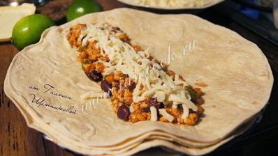 буррито с индейкой