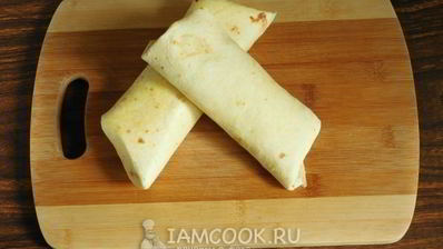 буррито с курицей и фасолью