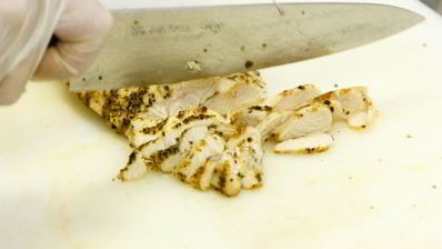 буррито с овощами и пряным филе