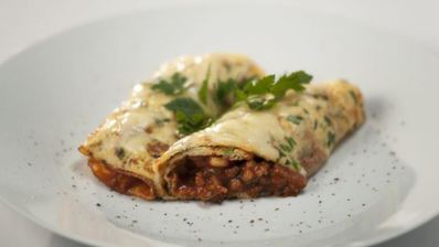 домашнее буррито с говядиной