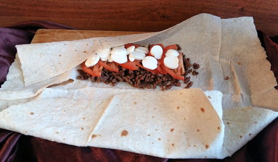 Рецепт домашнего буррито