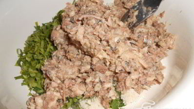 большой походный бутерброд