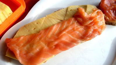 бутерброд галстук