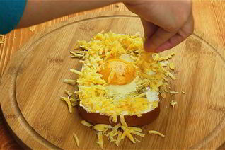 Бутерброд с яйцом