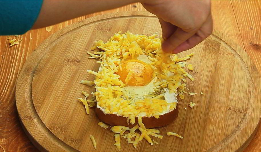 Рецепт бутерброда с яйцом