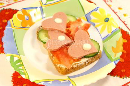 Бутерброд Вкусный перекус