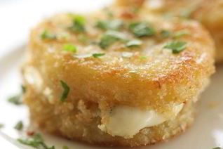 Бутербродики из картофеля с сыром