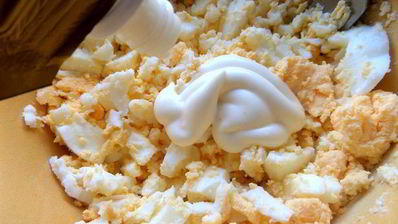 бутерброды букет мимоз