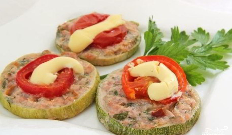 Рецепт бутербродов из кабачков в духовке