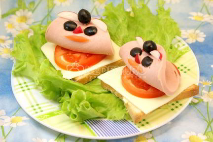 Бутерброды Кораблики