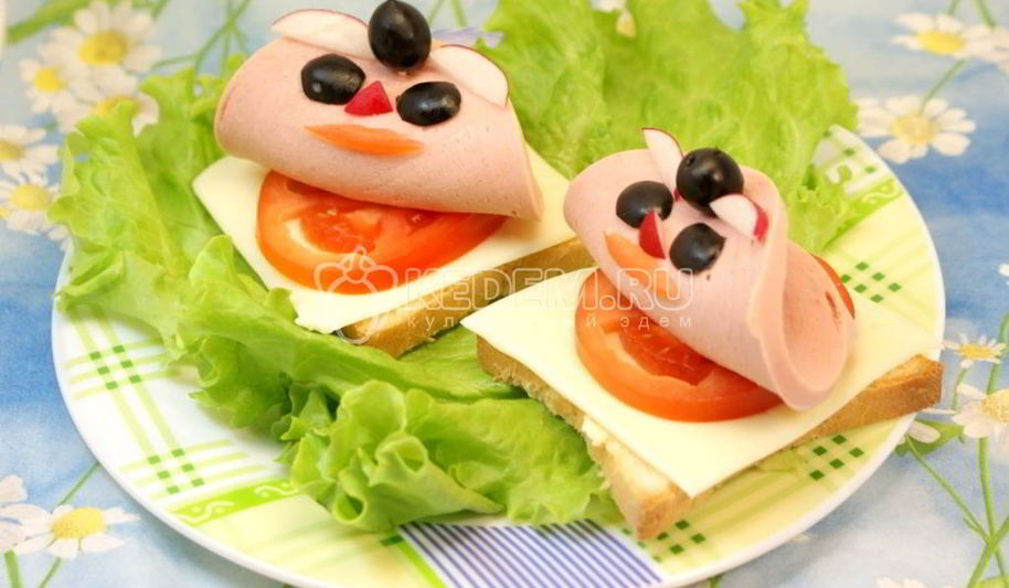 Рецепт бутербродов кораблики