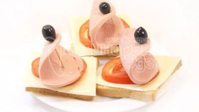 бутерброды кораблики