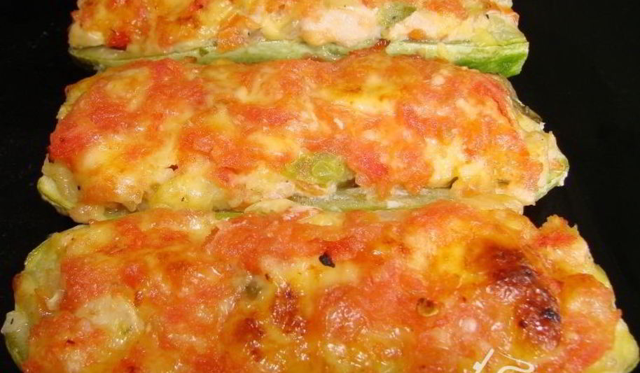 Рецепт бутербродов-лодочек из цуккини