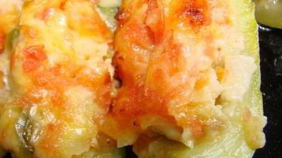 бутерброды-лодочки из цуккини