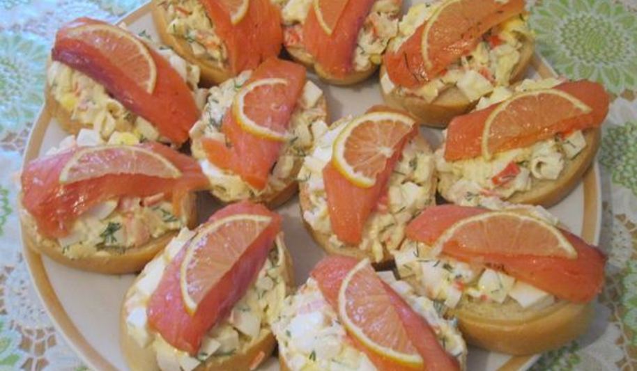 Рецепт бутербродов пикантных