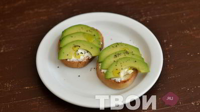 бутерброды с авокадо