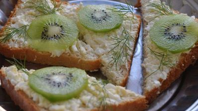 бутерброды с киви на день рождения