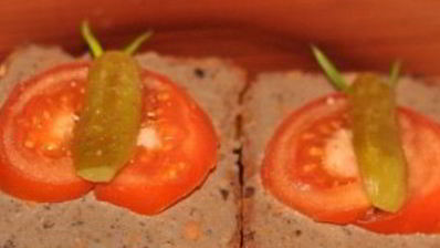 бутерброды с паштетом