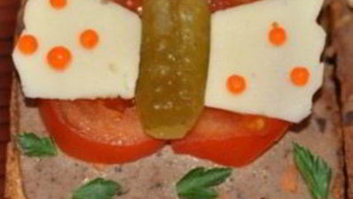 бутерброды с паштетом