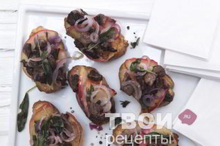 Бутерброды с печенью